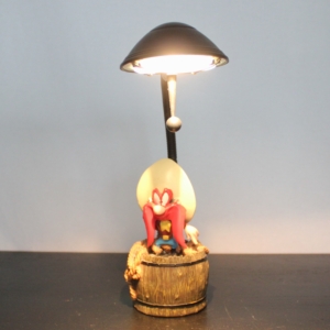 Yosemite Sam lamp by Casal in license of Warner Bros.