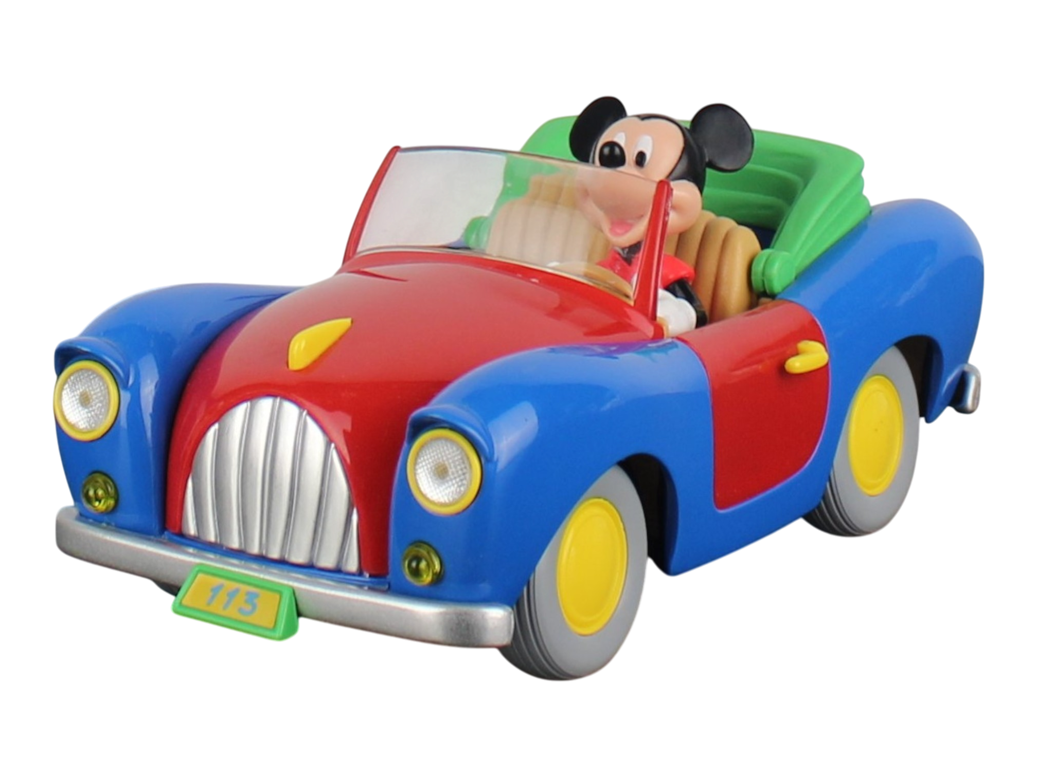 Classic Mickey Mouse model car from Bburago's Disney Classic Collection