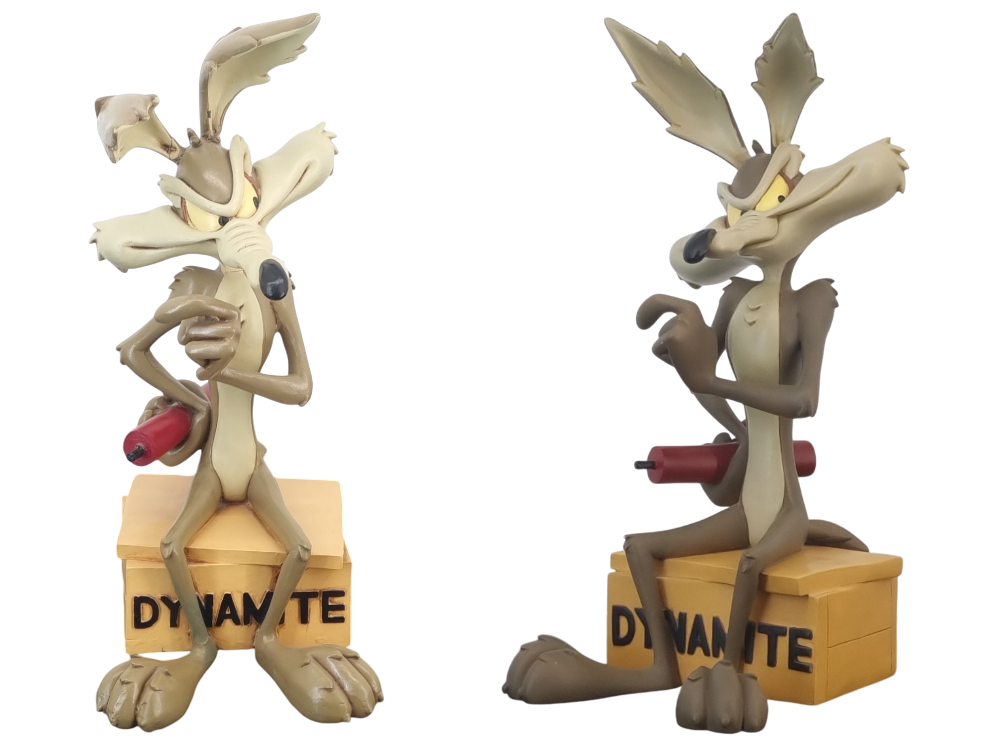 15 Inch Wile E Coyote statue - Peter Mook - Rutten - Polyester and Resin version