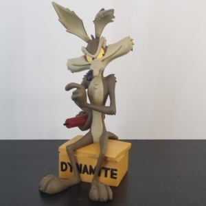 15 Inch Wile E Coyote statue - Peter Mook - Rutten - Resin version