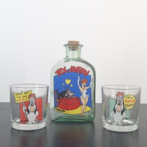 Tex Avery glass caraf set