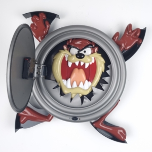 Tasmanian Devil animated clock by Warner Bros.