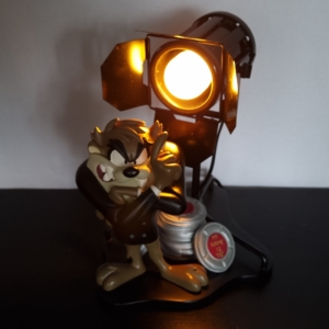 Vintage Tasmanian Devil lamp by Tropico Diffusion in license of Warner Bros