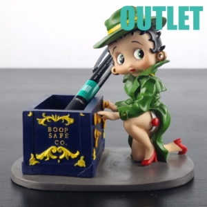 Vintage statue of Betty Boop as safe braker