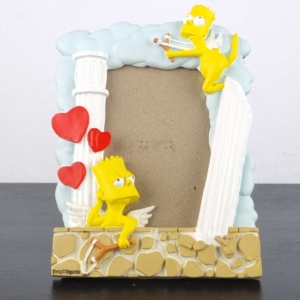 Vintage Bart Simpson as Cupid picture frame by Fox