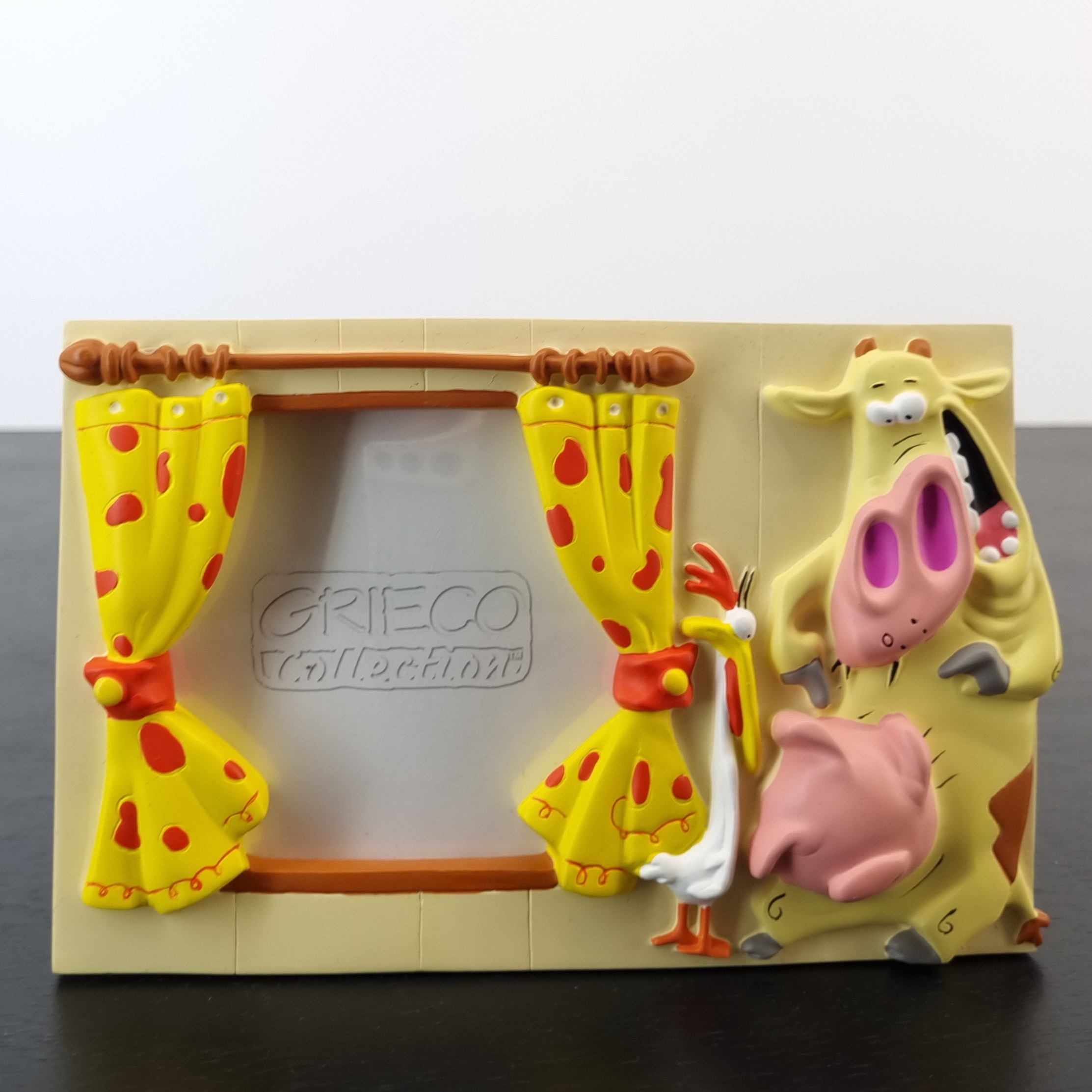 Cow and Chicken picture frame