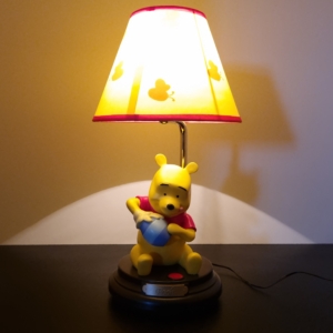 Vintage Winnie the Pooh lamp by Superfone