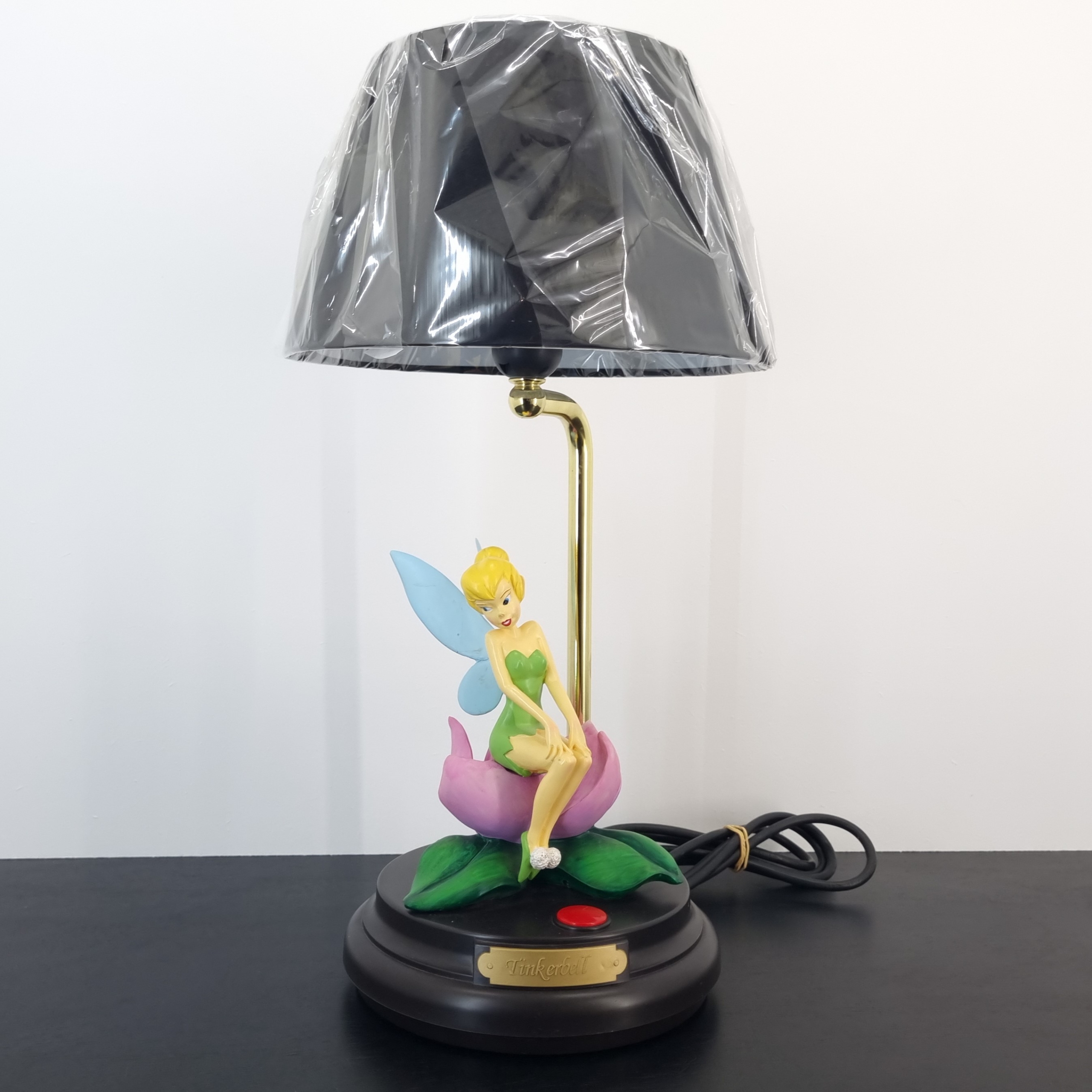 Vintage Tinker Bell lamp by Superfone in license of Walt Disney