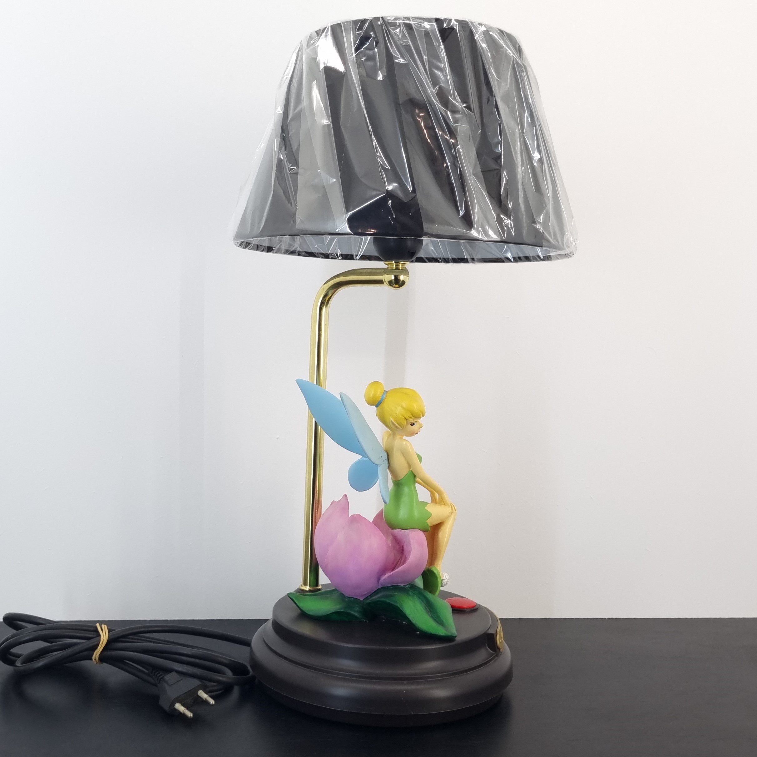 Vintage Tinker Bell lamp by Superfone in license of Walt Disney