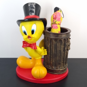 Vintage Tweety umbrella stand by Warner Bros