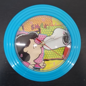 Vintage Snoopy and Lucy van Pelt clock by Avenue of the Stars