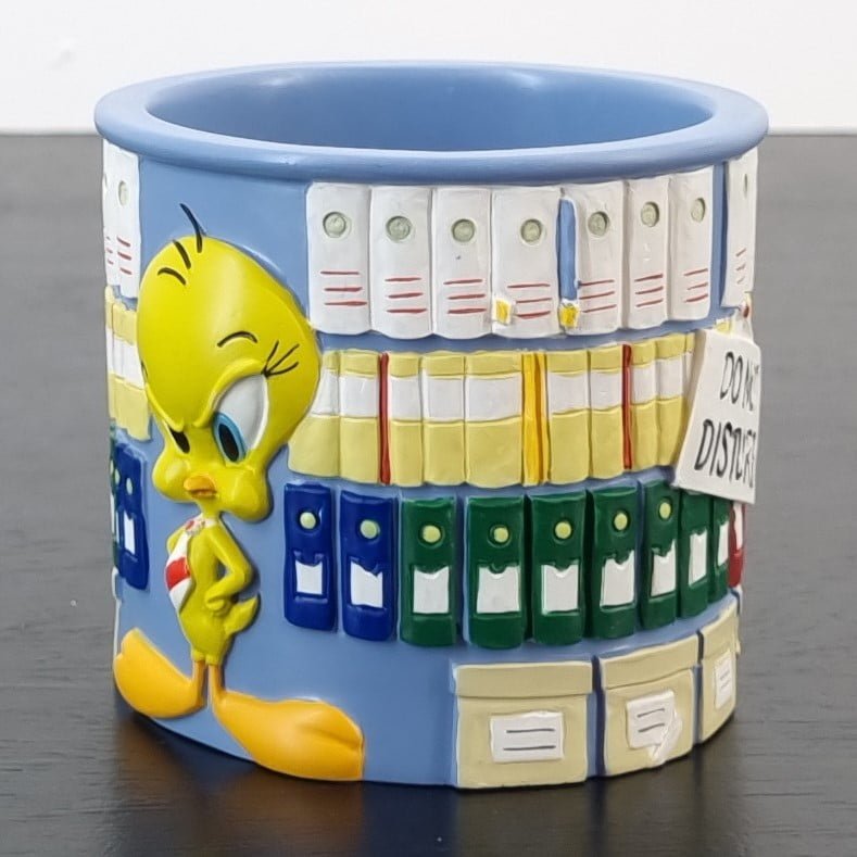 Vintage Tweety pen tray by Avenue of the Stars - Vintage Tweety pen tray by Avenue of the Stars