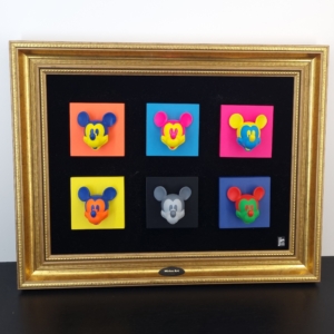 3D Mickey Mouse wall art andy warhol