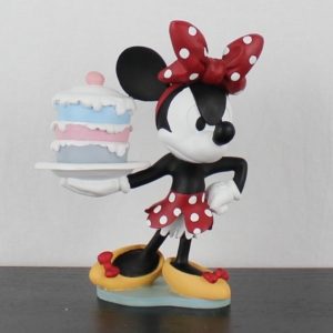 Angry Minnie Mouse figurine