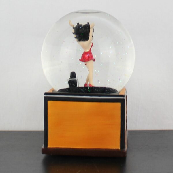 Betty Boop Snow Globe Slot Machine _back - Betty Boop Snow Globe Slot Machine _back