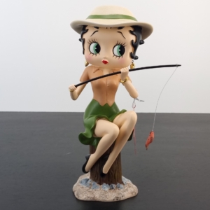 Betty Boop fishing statue - Peter Mook - Fingendi