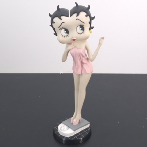 Betty Boop on a scale statue - David Kracov