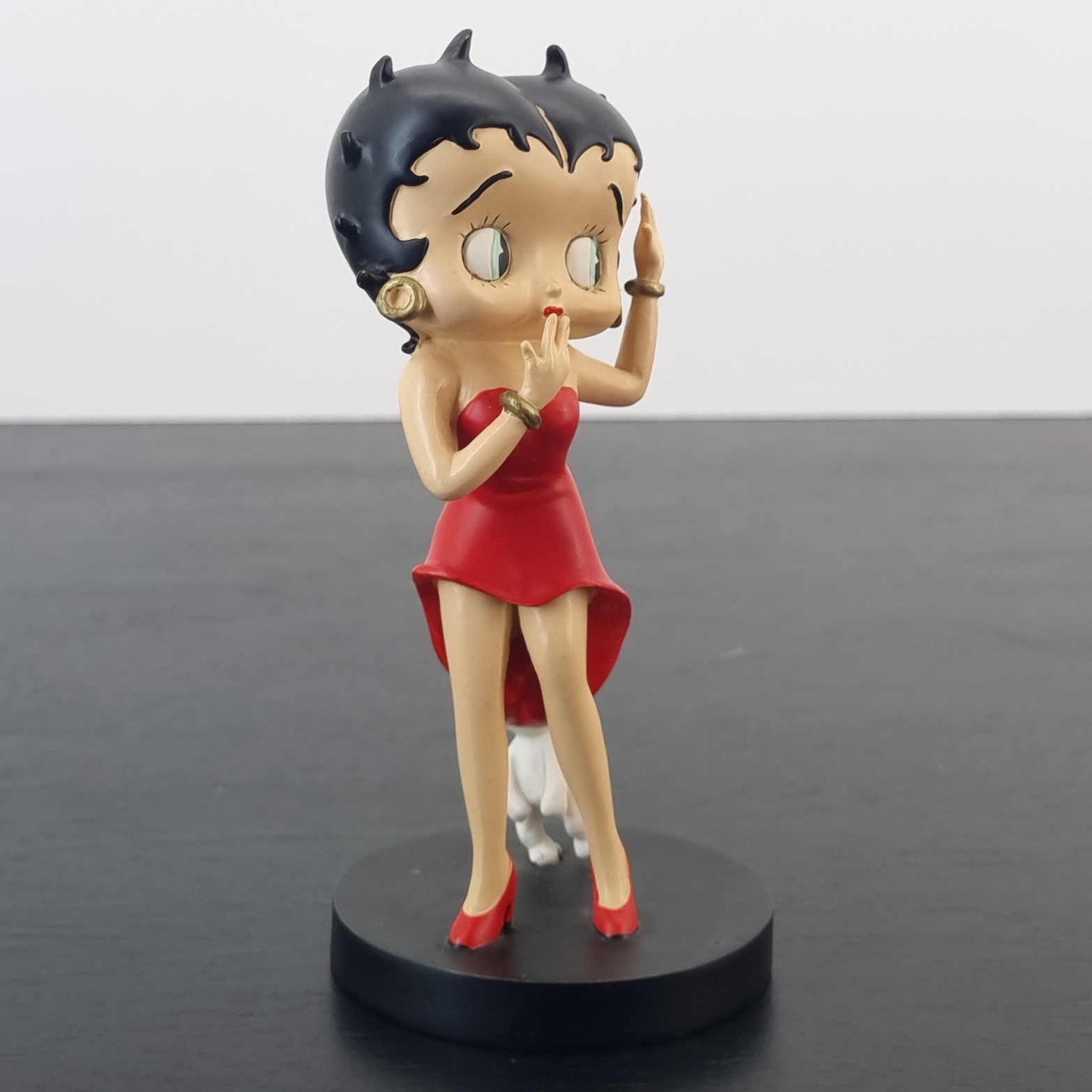 Betty Boop with Pudgy Figurine - Tropico Diffusion - Avenue of the Stars _right front - Betty Boop with Pudgy Figurine - Tropico Diffusion - Avenue of the Stars _right front