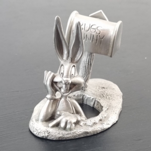 Bugs Bunny pewter figurine