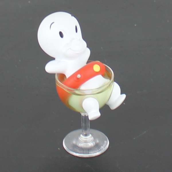 Casper the friendly ghost in a glass - Casper the friendly ghost in a glass