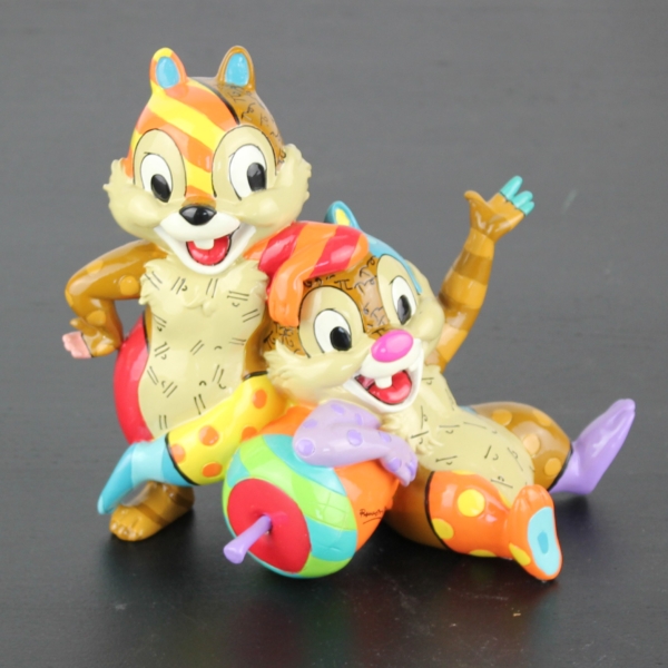 Chip and Dale by Romero Britto - Chip and Dale by Romero Britto