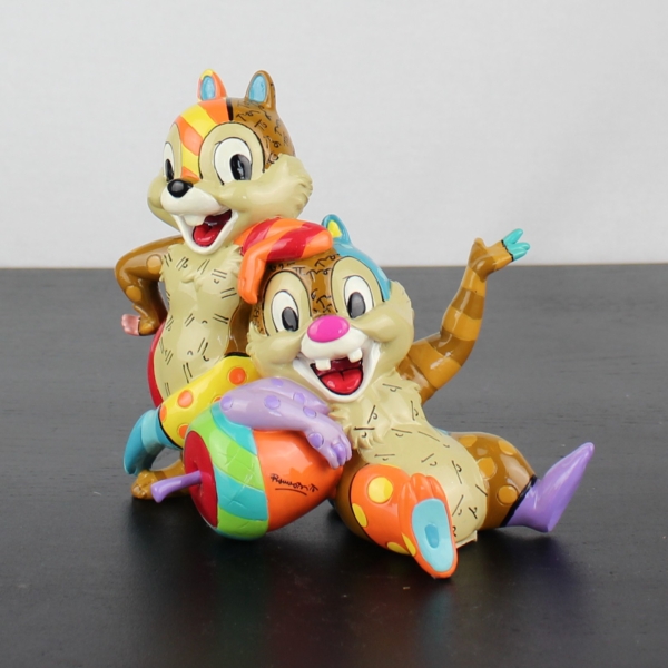 Chip and Dale by Romero Britto _left front - Chip and Dale by Romero Britto _left front