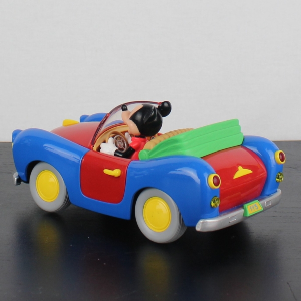 Classic Mickey Mouse Model Car - Bburago _left back - Classic Mickey Mouse Model Car - Bburago _left back