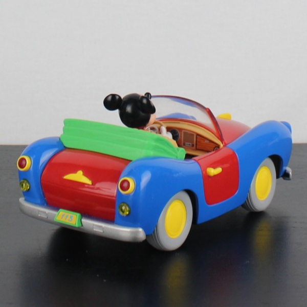 Classic Mickey Mouse Model Car - Bburago _right back - Classic Mickey Mouse Model Car - Bburago _right back