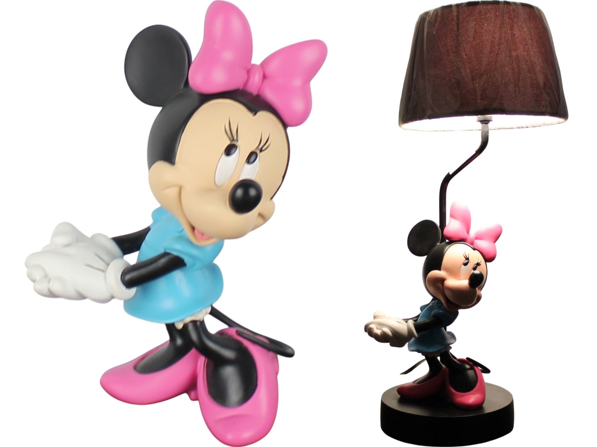 Classic Minnie Mouse Statue and Lamp