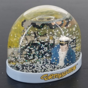 Corto Maltese snowglobe