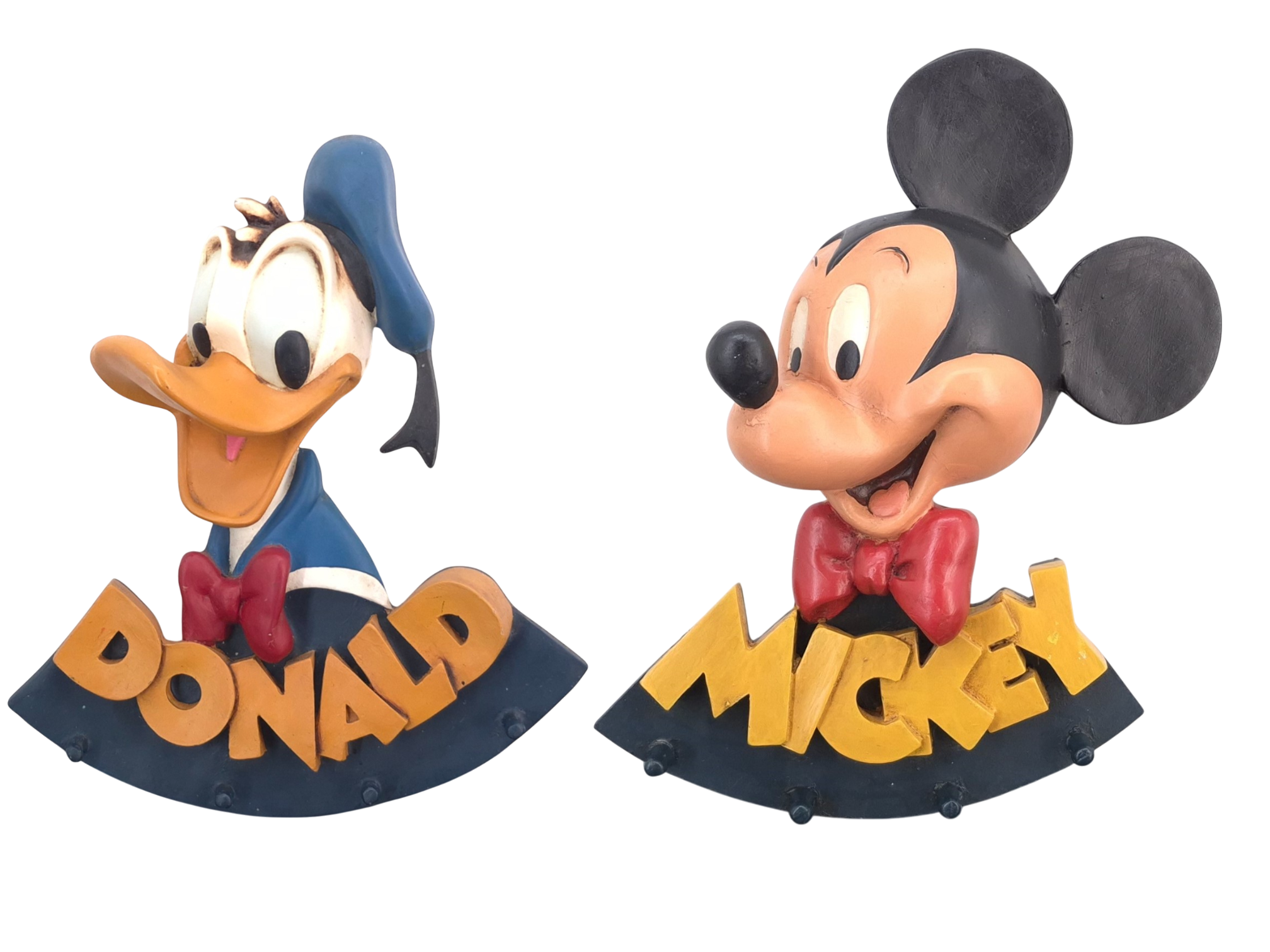 Donald Duck Coat Rack and Mickey Mouse Coat Rack