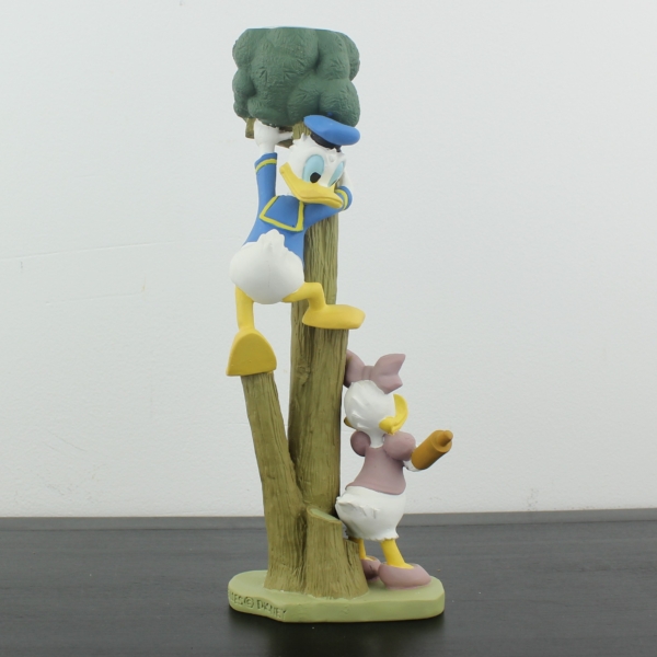 Donald and Daisy Duck candle stand _front 2 - Donald and Daisy Duck candle stand _front 2