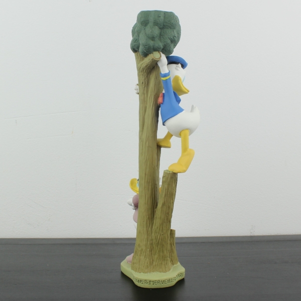 Donald and Daisy Duck candle stand _left - Donald and Daisy Duck candle stand _left