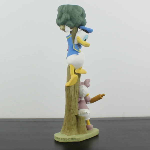 Donald and Daisy Duck candle stand _left back - Donald and Daisy Duck candle stand _left back