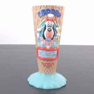 Droopy Ice Cream Cup in a vintage ice cream cone design