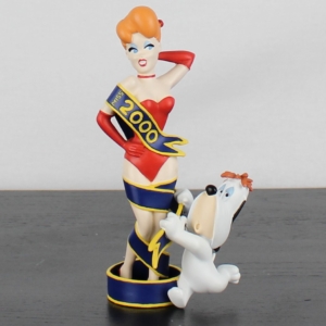 Droopy and Red statue