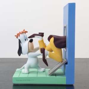 Droopy and Wolf bookend