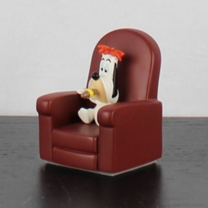 Droopy smoking a cigar figurine