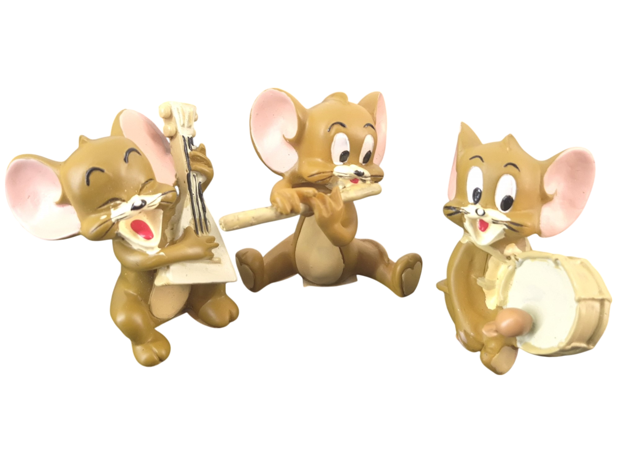 Full set of musical Jerry Mouse figurines - Paben