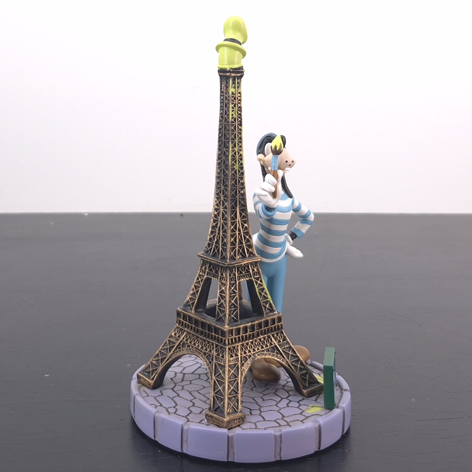 Goofy Eiffel Tower Statue _right front - Goofy Eiffel Tower Statue _right front