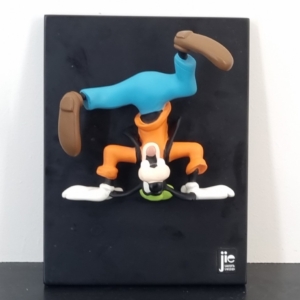 3D artwork of Goofy