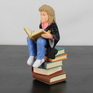 Hermione Granger reading a book statue