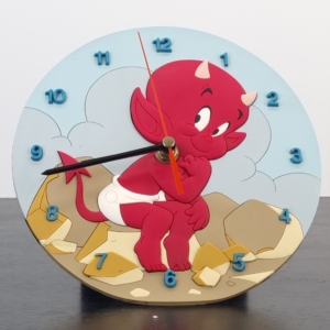 Hot Stuff Clock