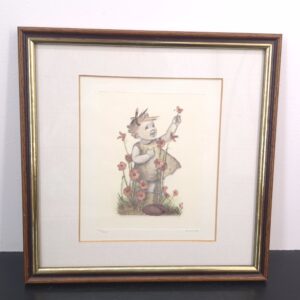 Hummel Etching Sowa Reiser - A bissl Glück für di