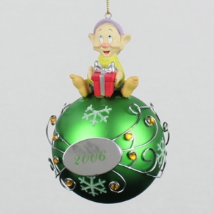 Dopey christmas ornament 2006 by Walt Disney