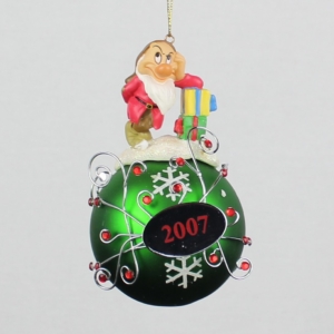 Grumpy christmas ornament 2007 by Walt Disney