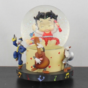 Vintage Betty Boop snowglobe by Westland Giftware