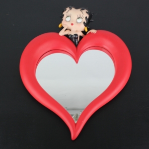 Vintage Betty Boop Wall Mirror heart