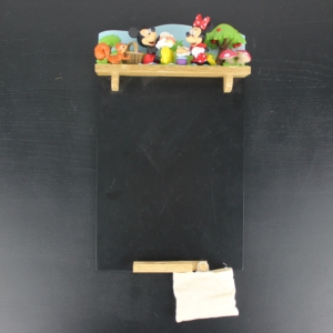 Mickey and Minnie Mouse chalkboard