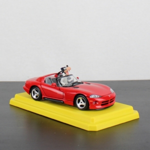 Goofy Dodge Viper RT/10 model car by Bburago in license of Walt Disney